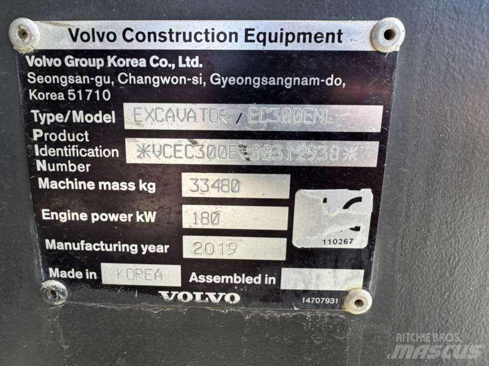 Volvo EC300ENL Гусеничні екскаватори