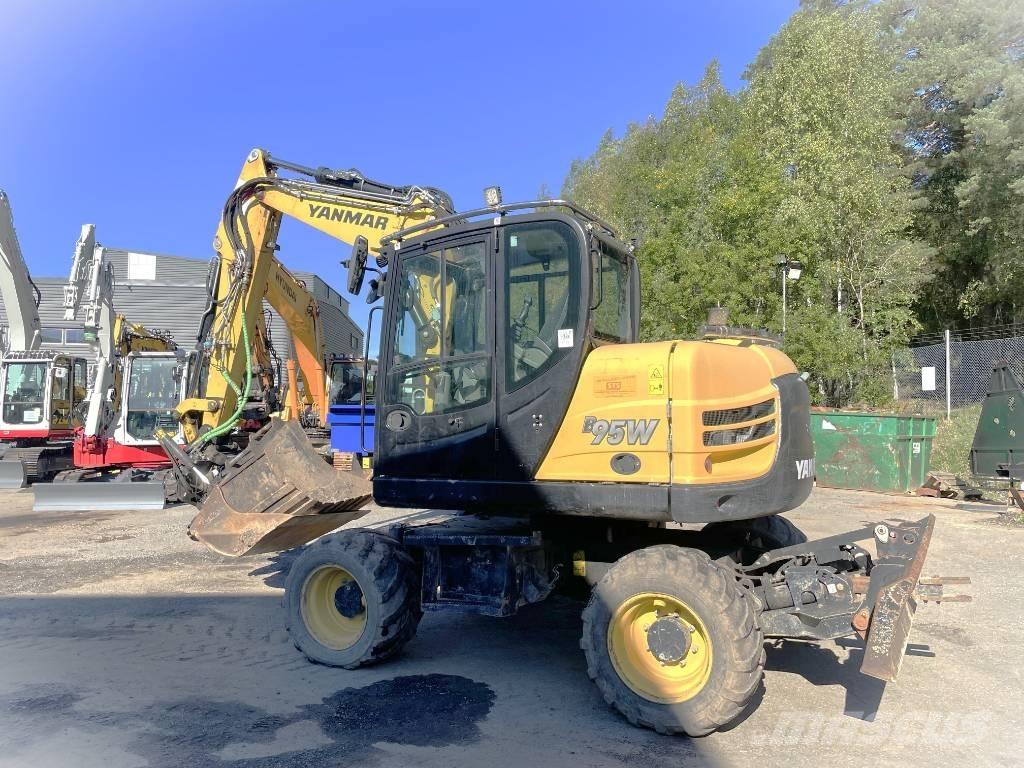 Yanmar B 95 W Колісні екскаватори