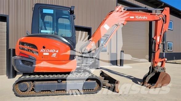 Kubota KX040-4 Міні-екскаватори < 7т