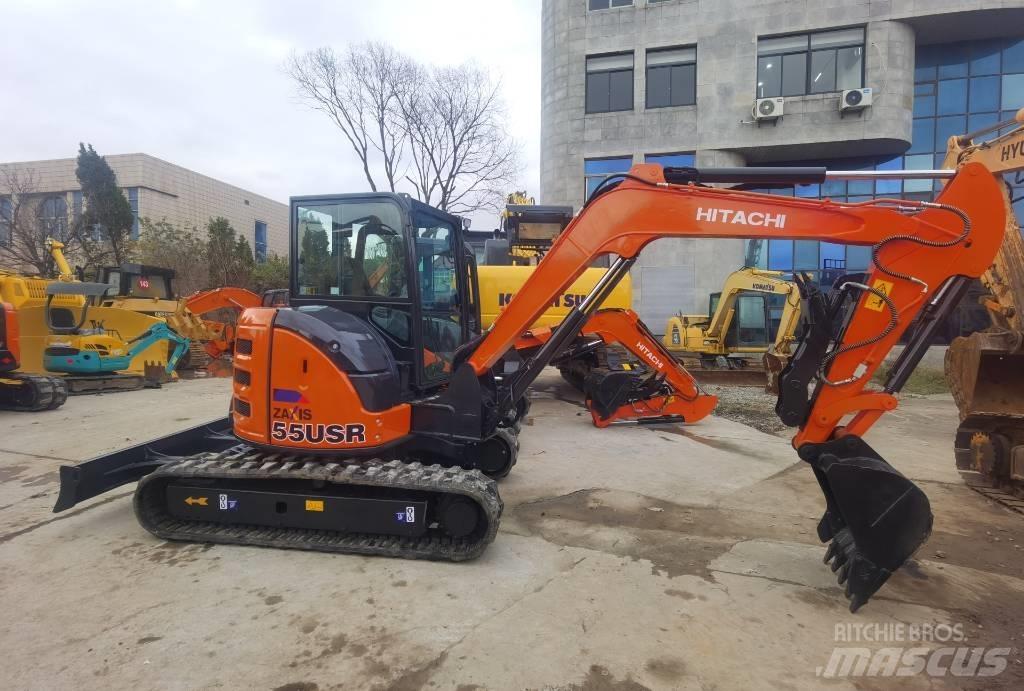 Hitachi ZX 55 Міні-екскаватори < 7т