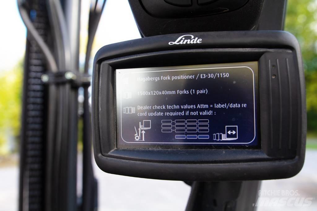 Linde E30-01 Електронавантажувачі