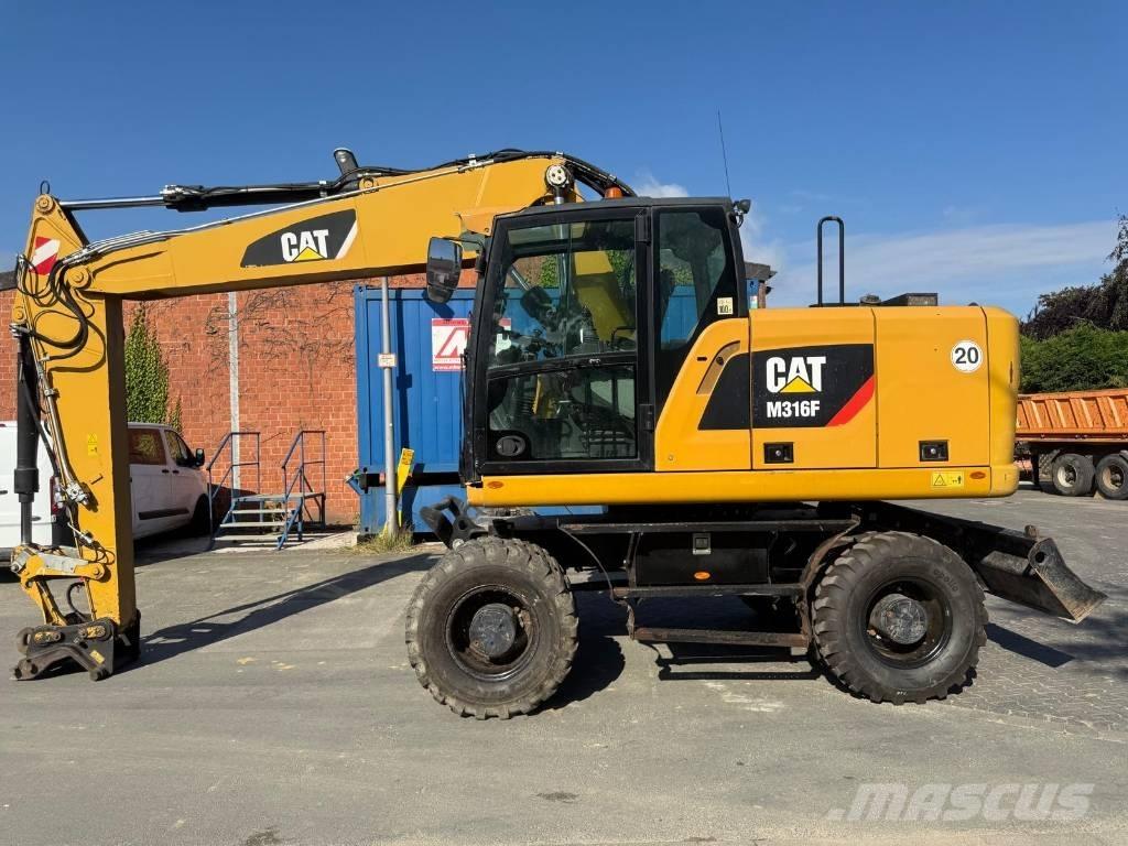 CAT M 316F Колісні екскаватори