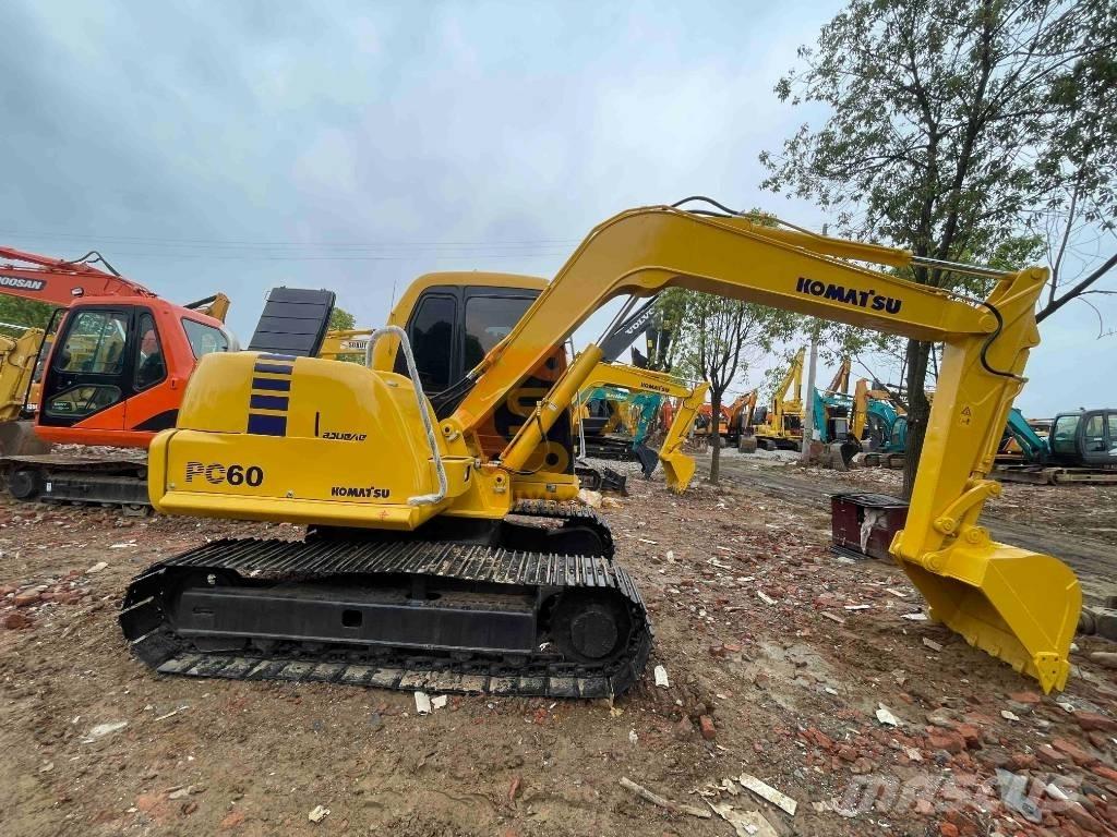 Komatsu PC 60 Міні-екскаватори < 7т