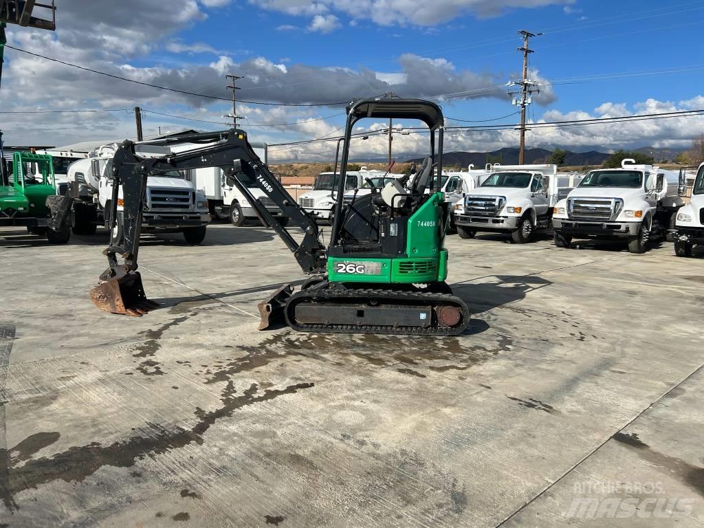 John Deere 26G Міні-екскаватори < 7т