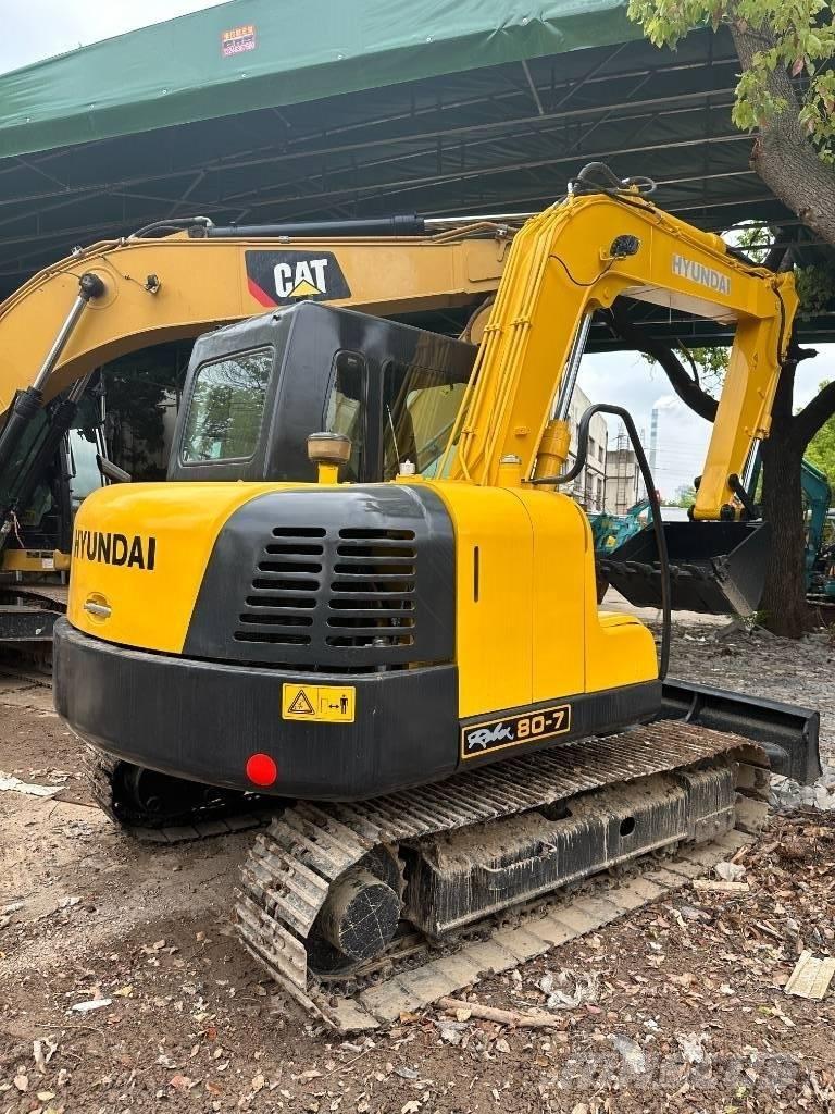 Hyundai 80-7 Гусеничні екскаватори