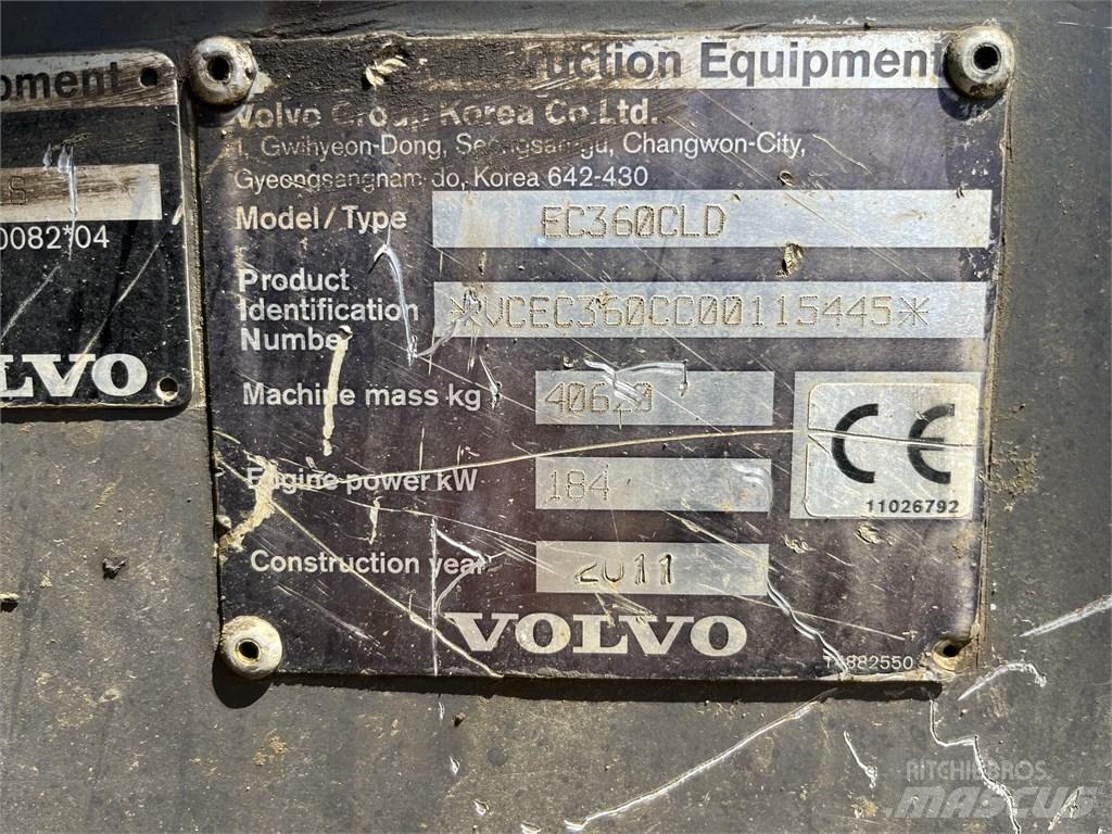 Volvo EC 360 C LD Гусеничні екскаватори