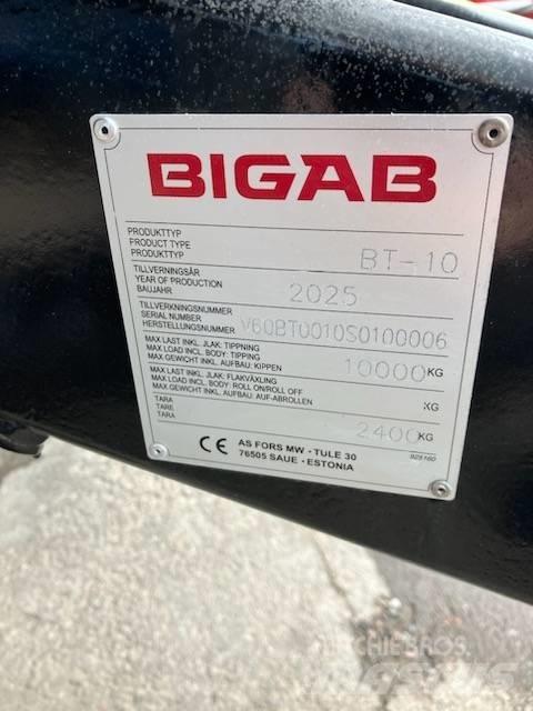 Bigab BT 10 Причепи-платформи/бокове розвантаження