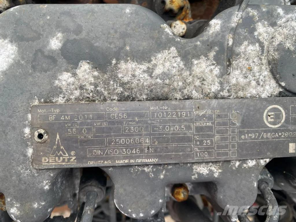 Deutz BF 4M 2011 Двигуни
