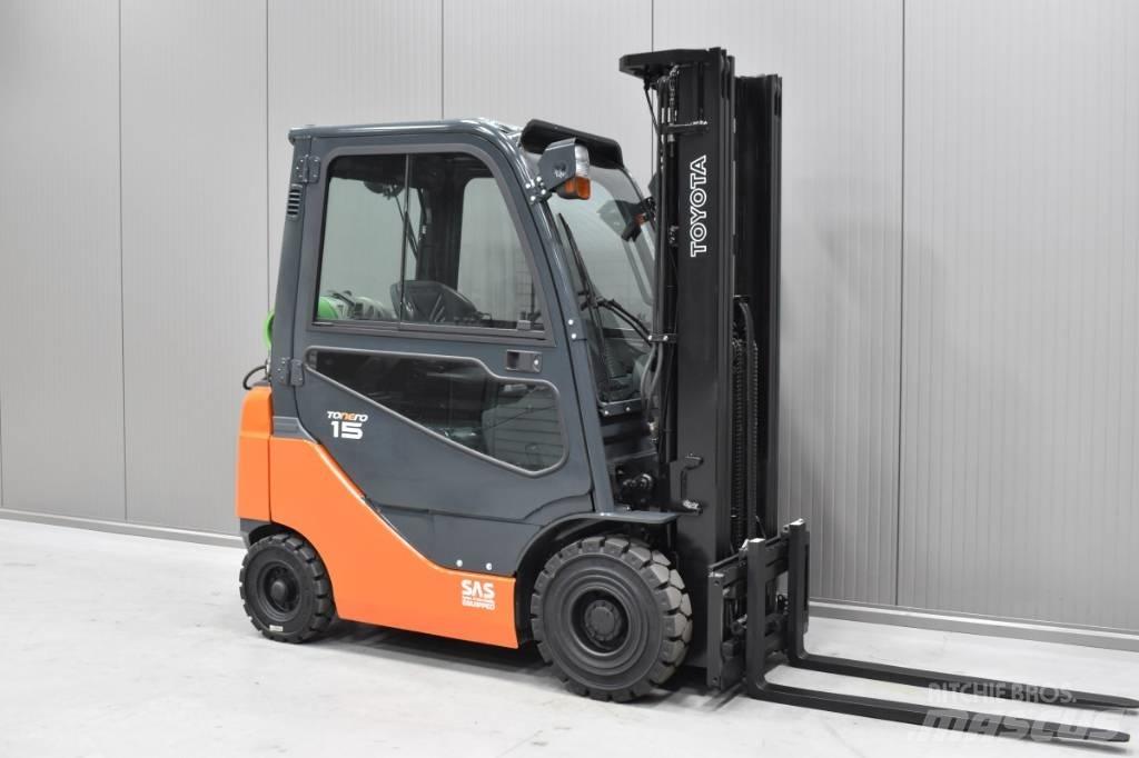 Toyota 06-8FG15F Газові навантажувачі