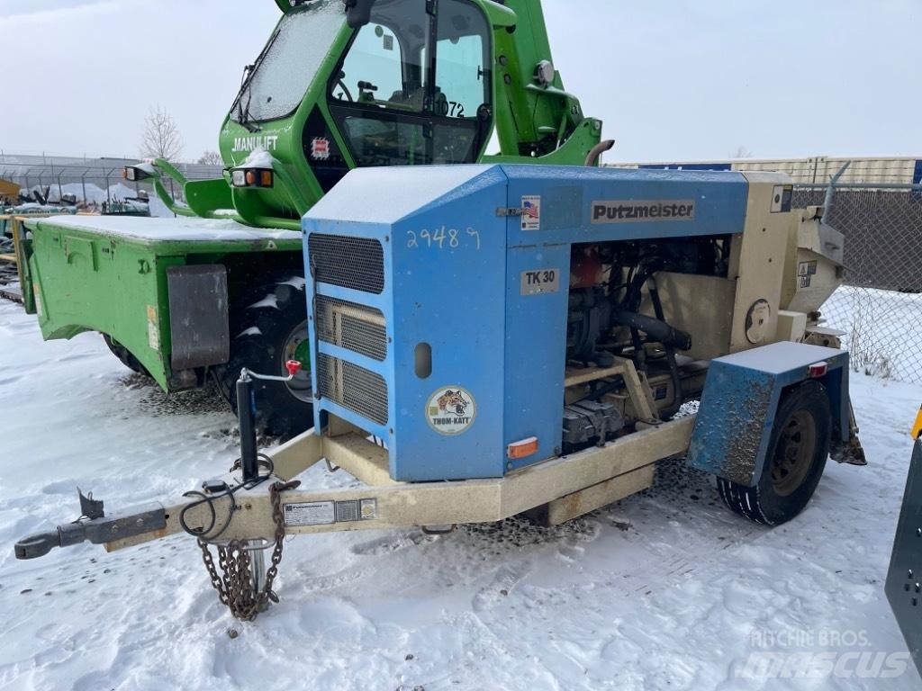 Putzmeister TK30 Бетононасоси