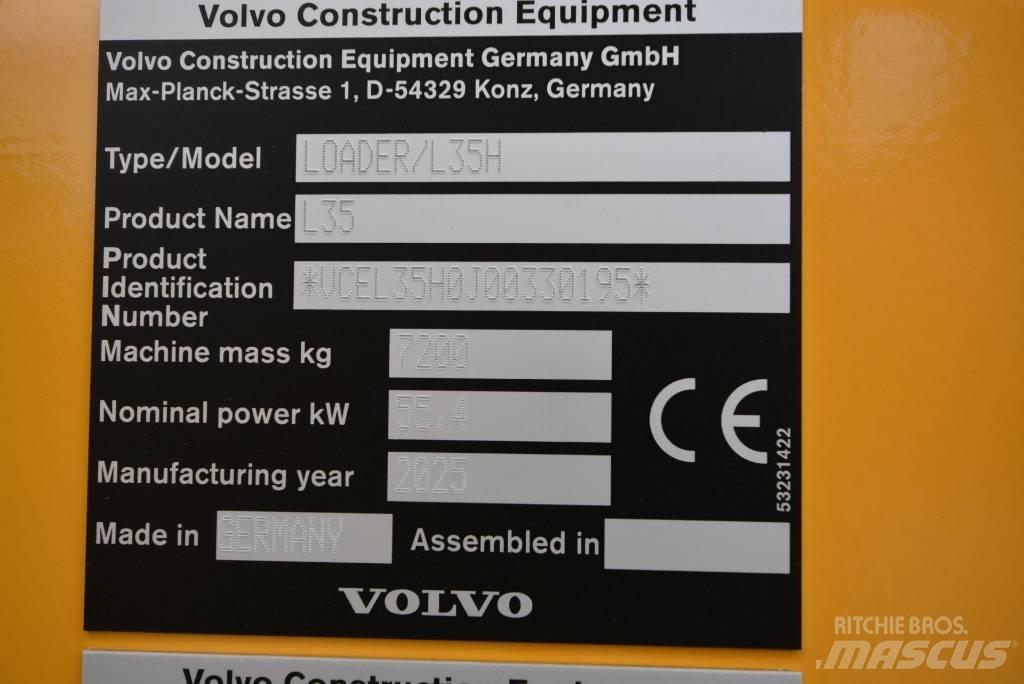 Volvo L 35 H Фронтальні навантажувачі