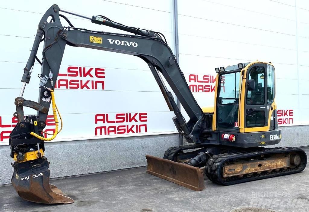 Volvo ECR 88 Середні екскаватори 7т. - 12т.