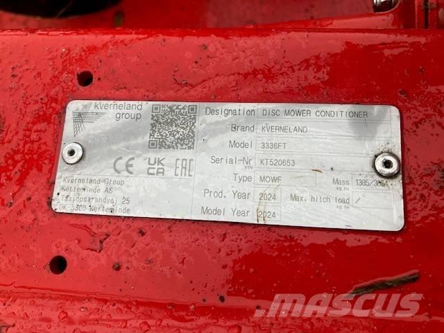 Kverneland 3336 FT Косилки-формувачі