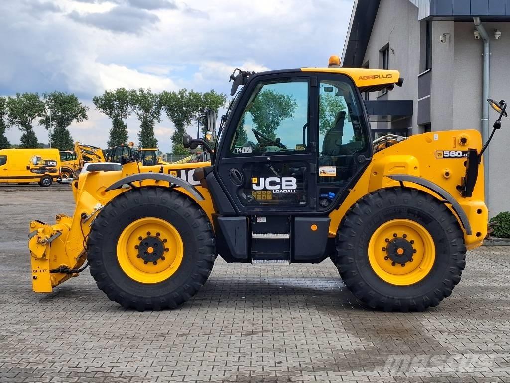 JCB 560-80 Телескопічні навантажувачі