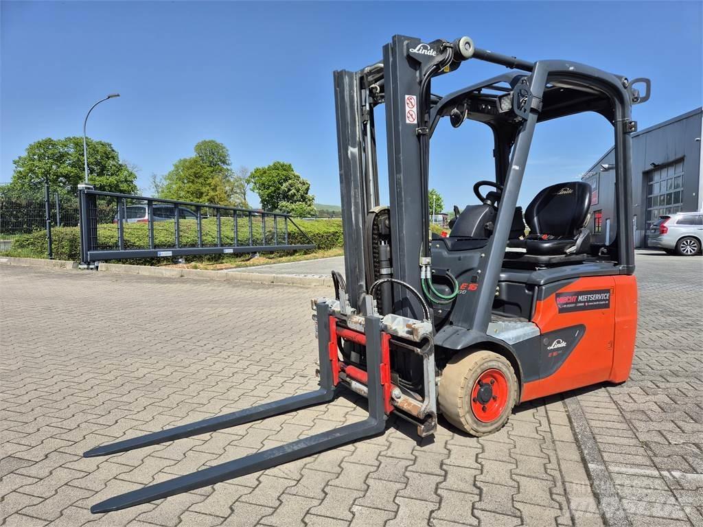 Linde E16C-02 Електронавантажувачі
