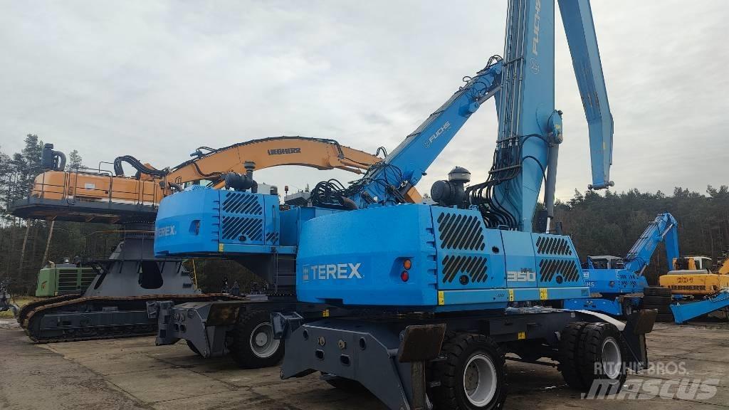 Fuchs MHL 350 E Перевантажувачі металобрухту/промислові навантажувачі