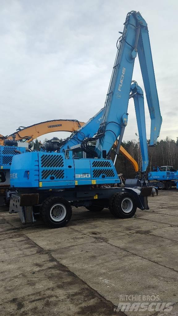 Fuchs MHL 350 E Перевантажувачі металобрухту/промислові навантажувачі