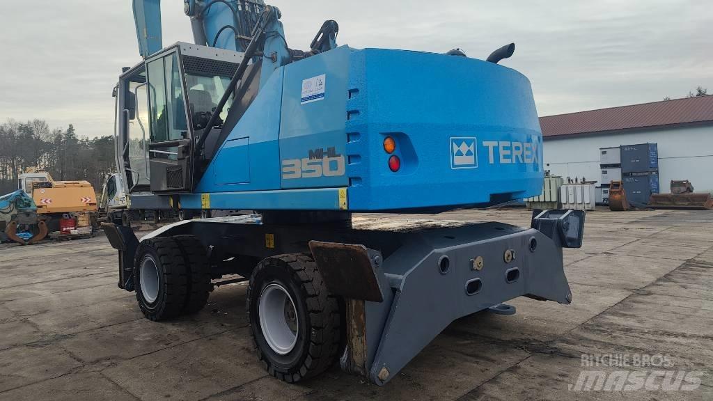 Fuchs MHL 350 E Перевантажувачі металобрухту/промислові навантажувачі