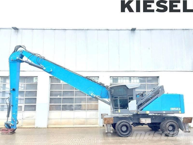 Fuchs MHL 350 F Перевантажувачі металобрухту/промислові навантажувачі