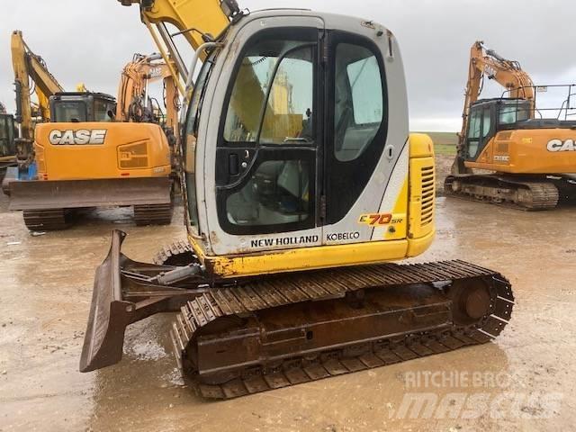 New Holland E 70 SR Середні екскаватори 7т. - 12т.