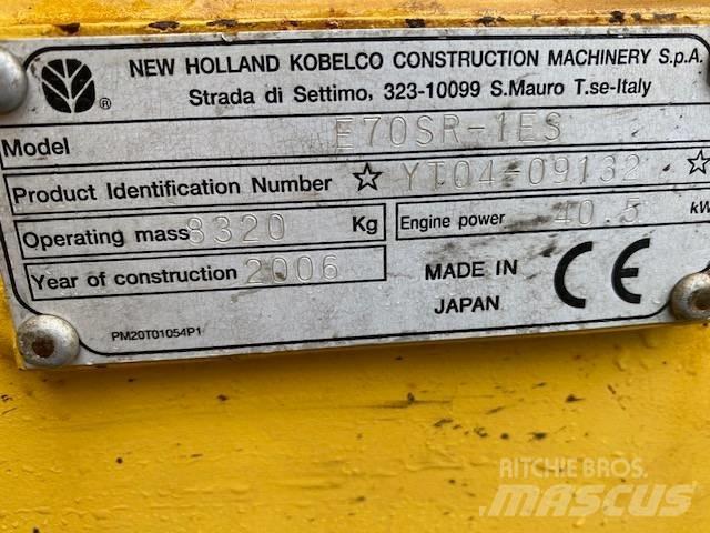 New Holland E 70 SR Середні екскаватори 7т. - 12т.