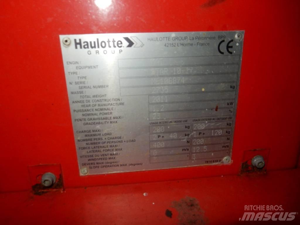 Haulotte Star 10 Колінчаті підйомники
