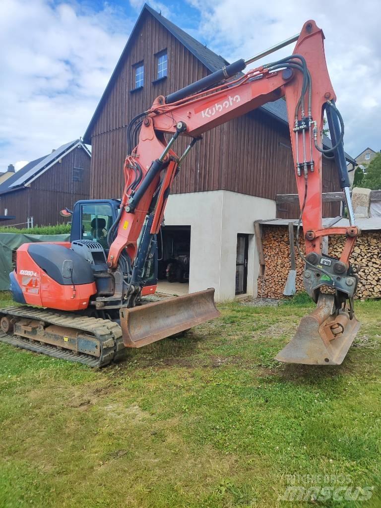 Kubota KX 080-4 Середні екскаватори 7т. - 12т.