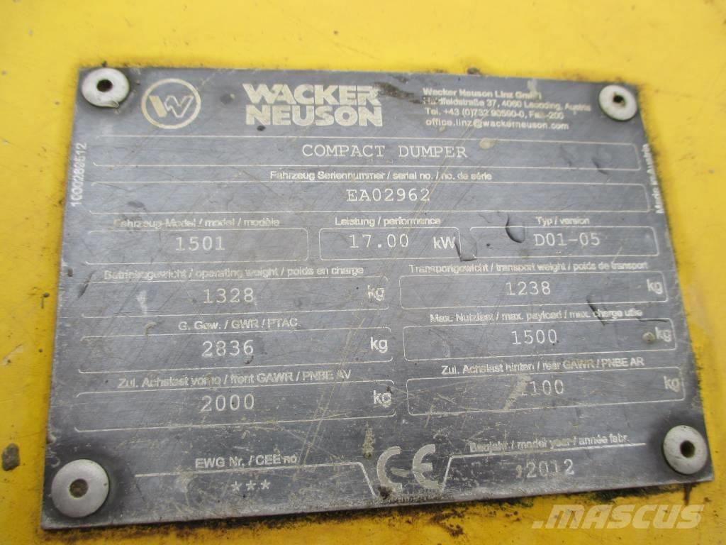 Wacker Neuson 1501 Міні самоскиди