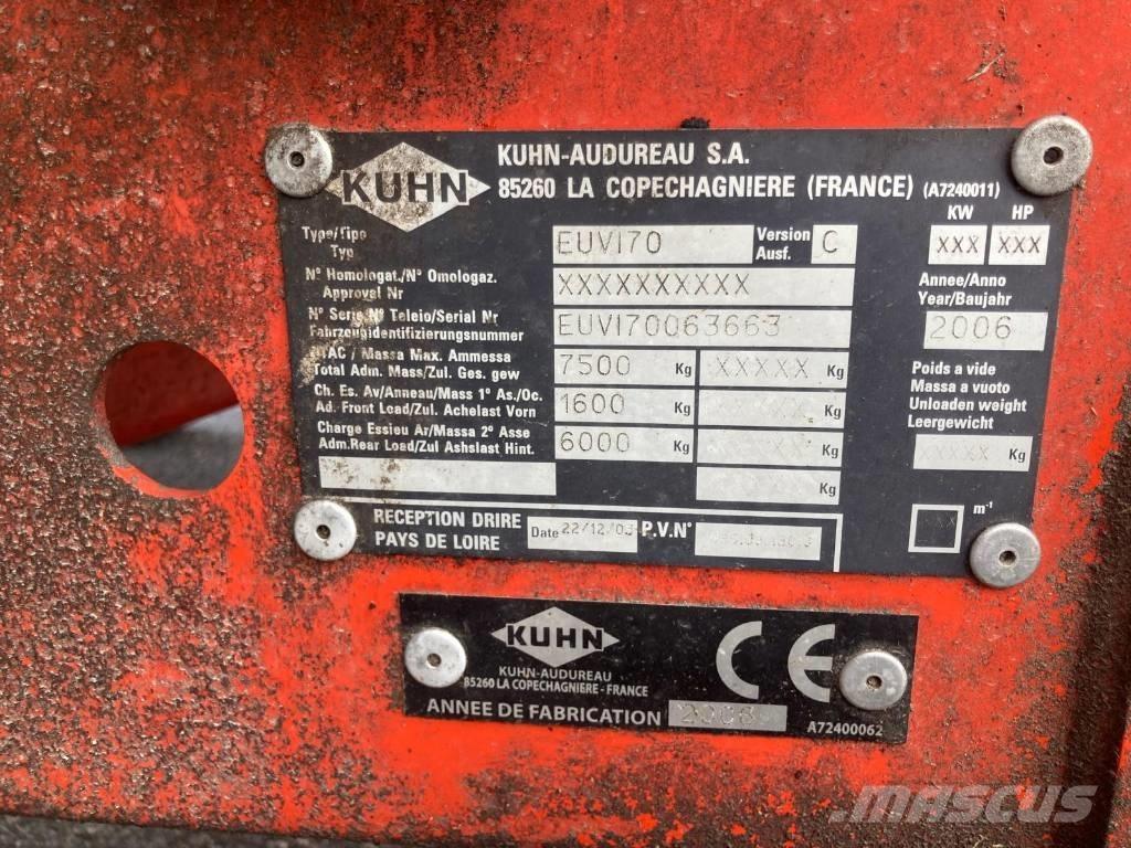 Kuhn EUROMIX 1    12m3 Годівниці для тварин