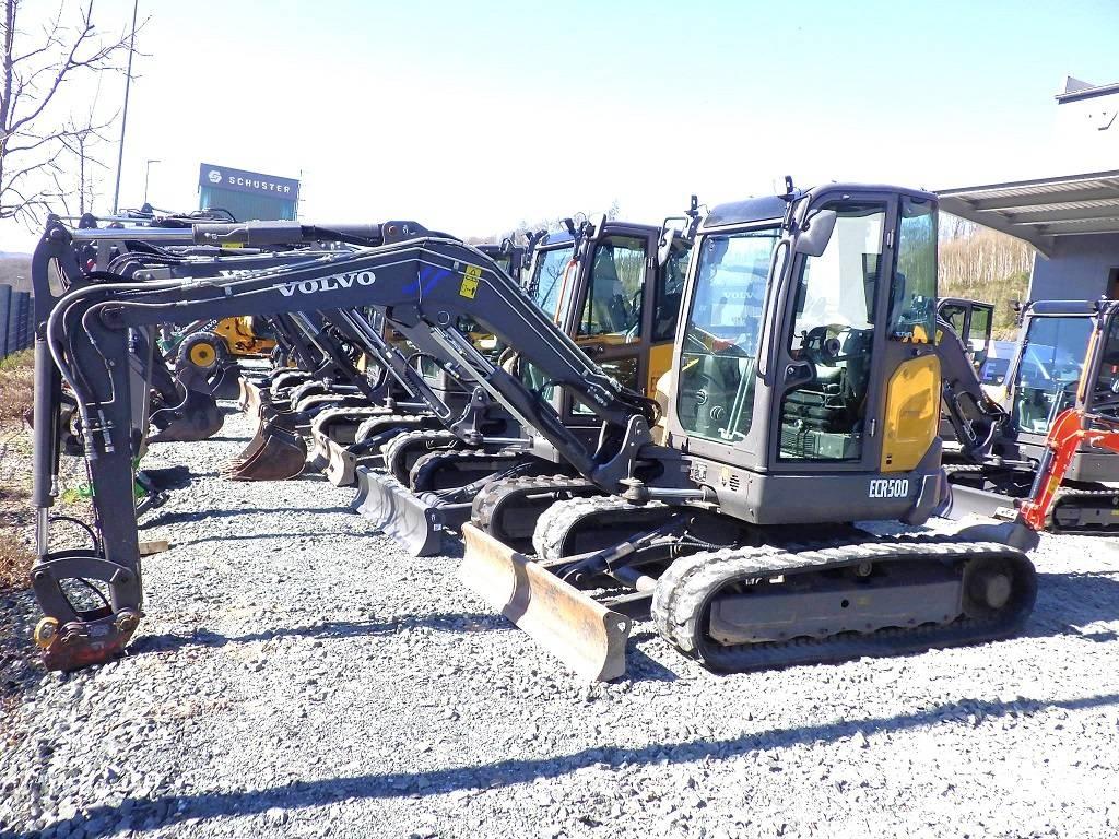 Volvo ECR 50 D Міні-екскаватори < 7т