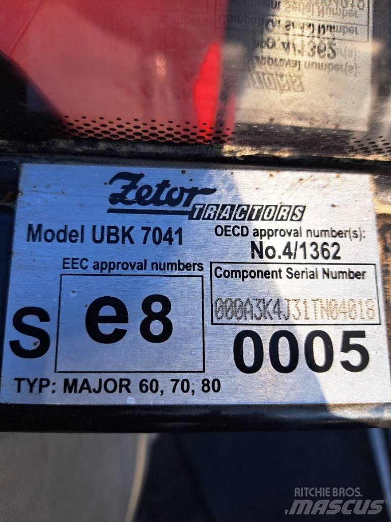 Zetor MAJOR 80 Трактори