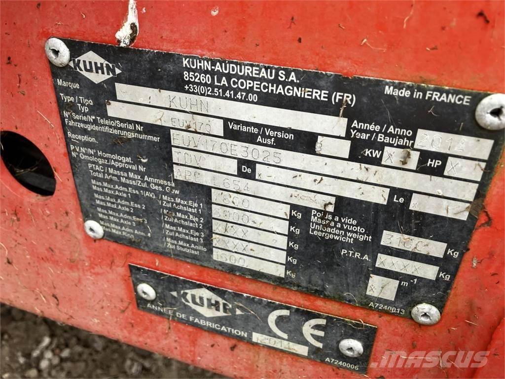 Kuhn Euromix I Завантажувачі змішувальних машин
