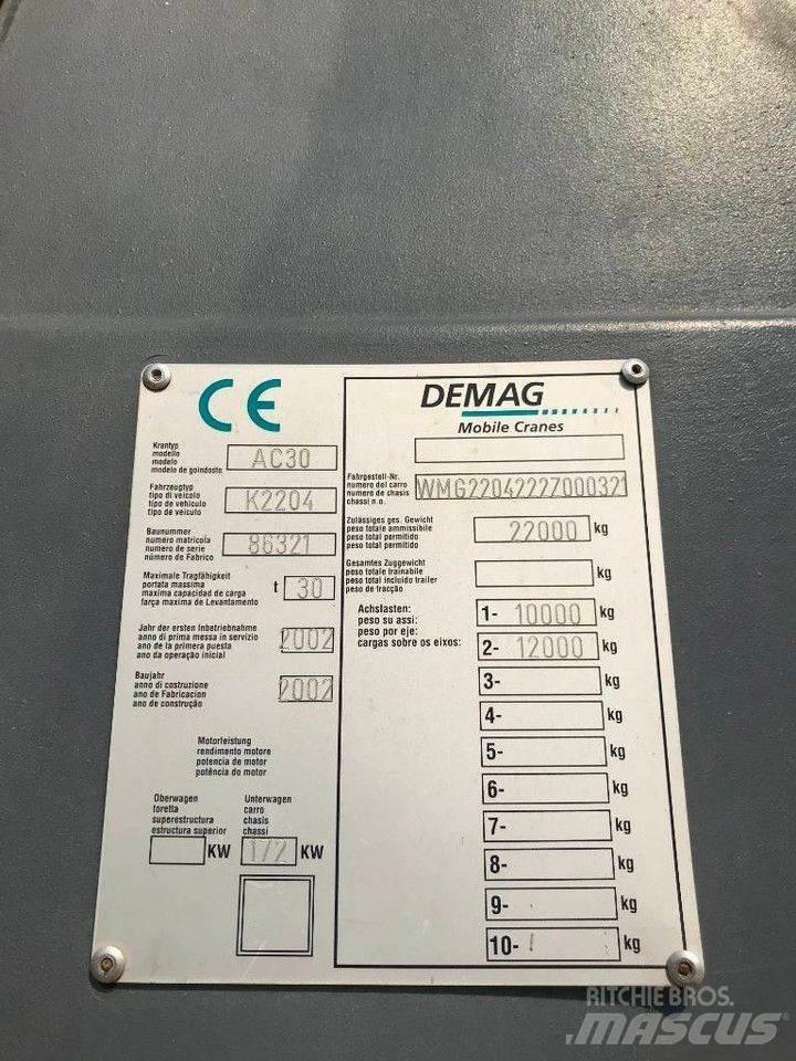 Demag ac30 автокрани
