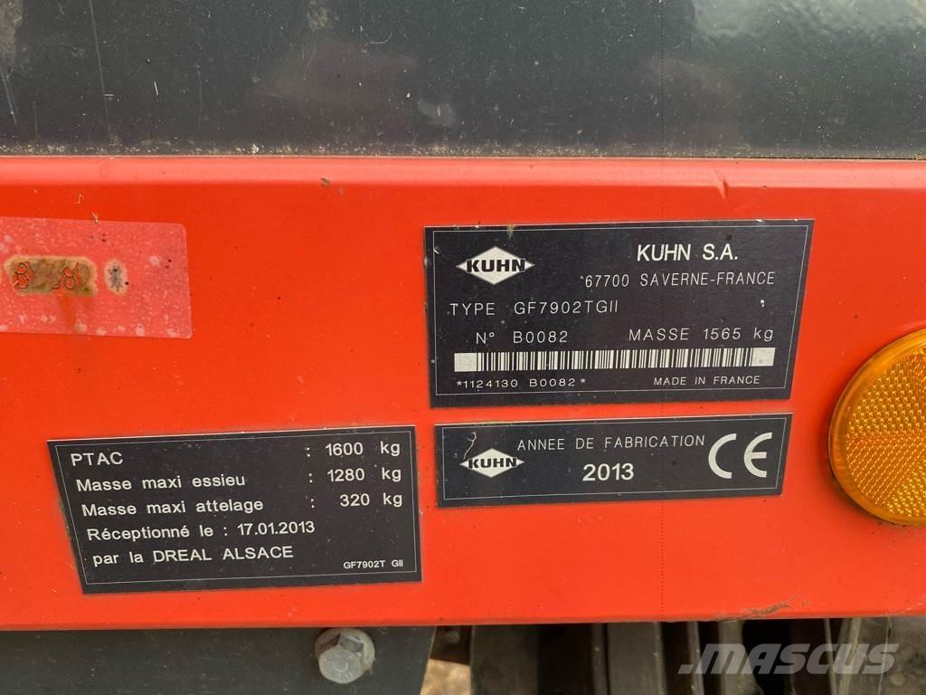 Kuhn GF 7902T GII Граблі і сінозворушувачі