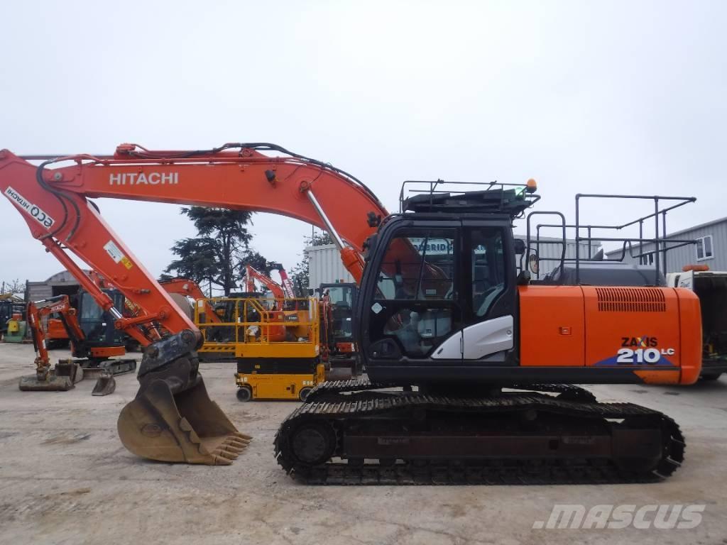 Hitachi ZX 210 LC-6 Гусеничні екскаватори