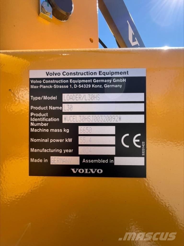 Volvo L30HS Фронтальні навантажувачі