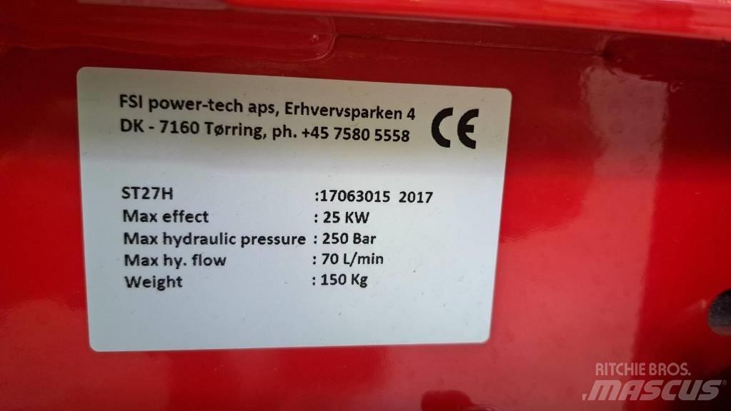 FSI ST27H Машини для подрібнення пнів