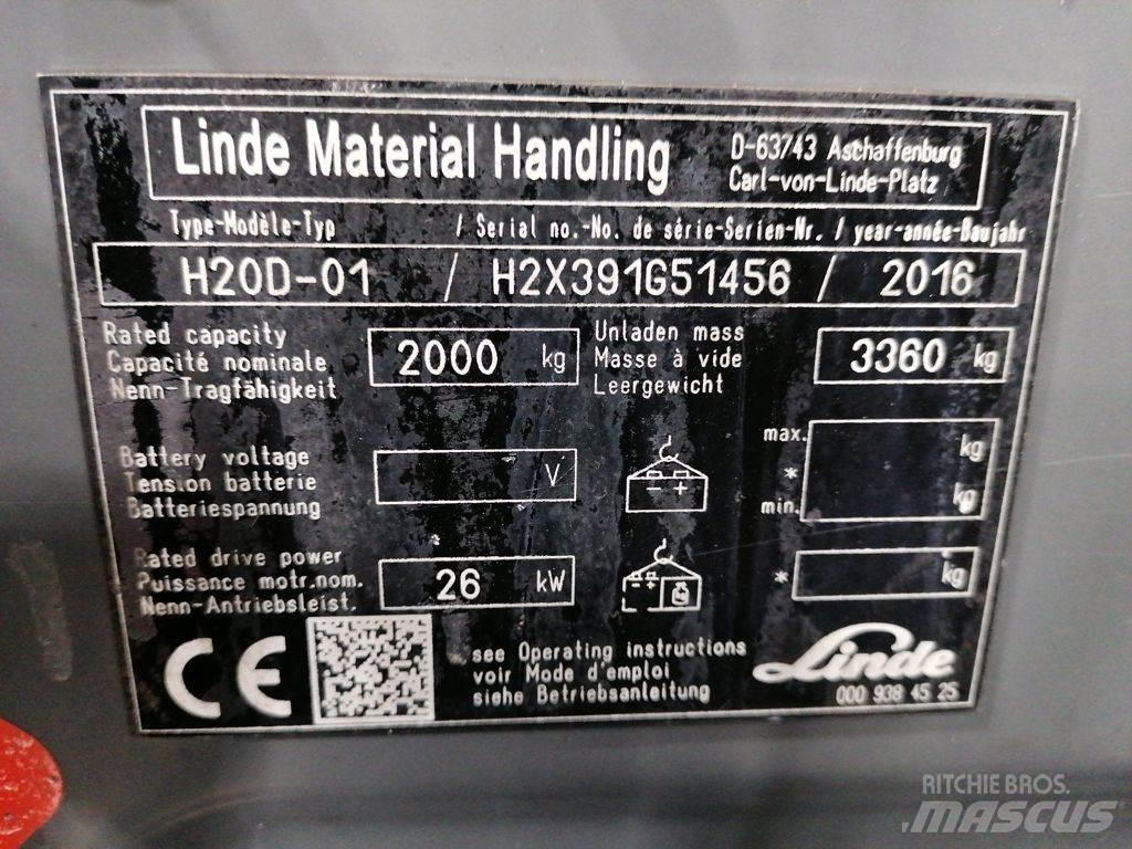 Linde H20D-01 Дизельні навантажувачі