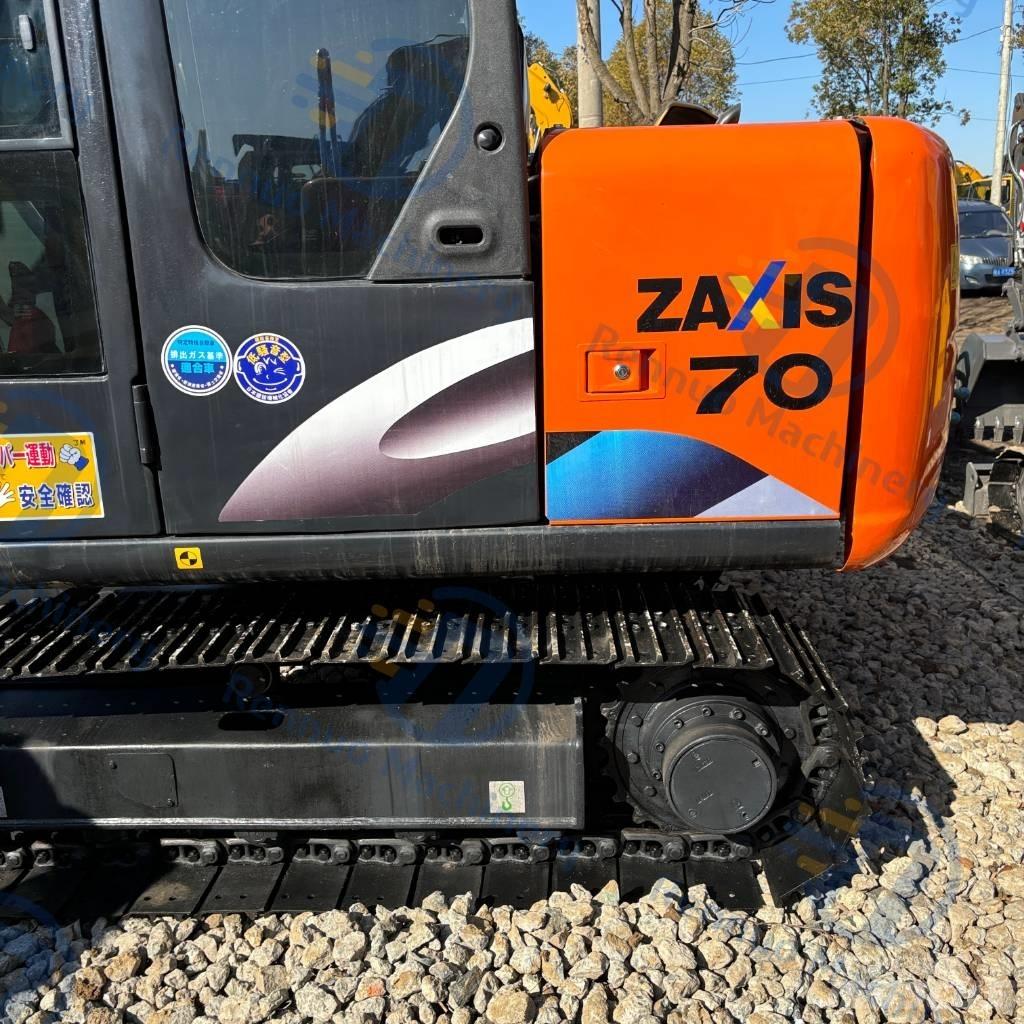 Hitachi ZX70 Міні-екскаватори < 7т