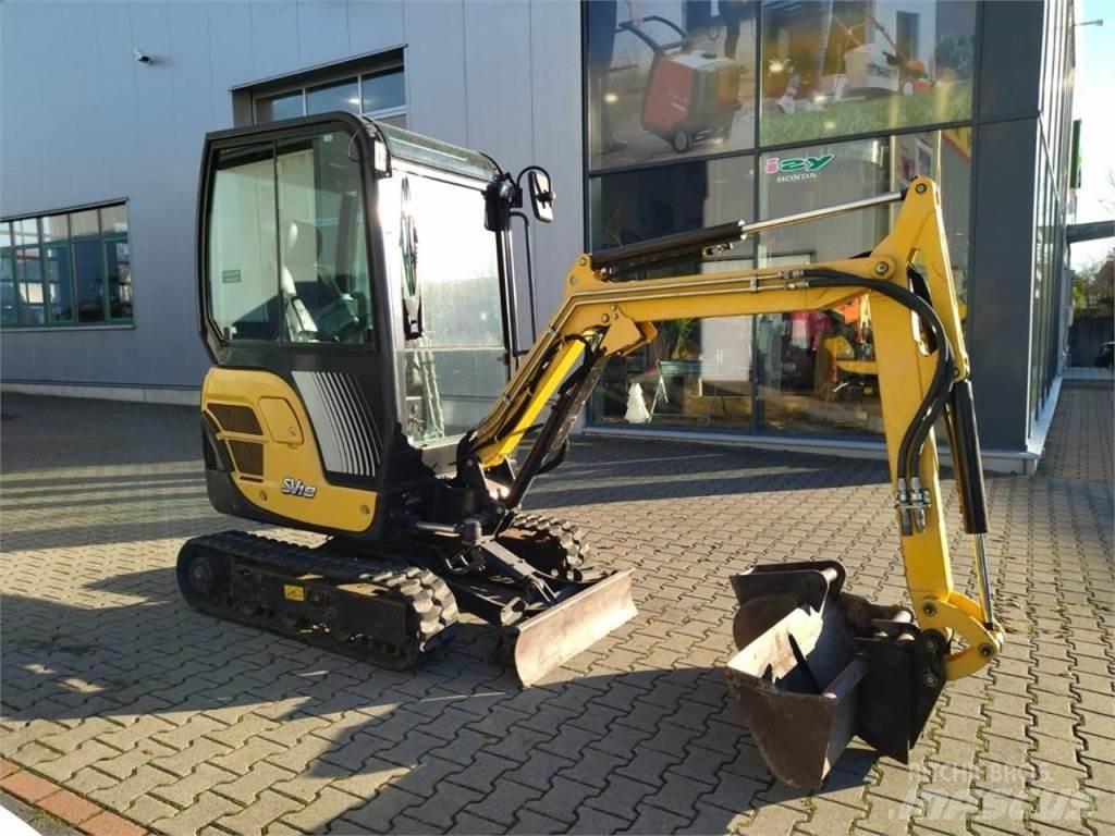 Yanmar SV18 Міні-екскаватори < 7т