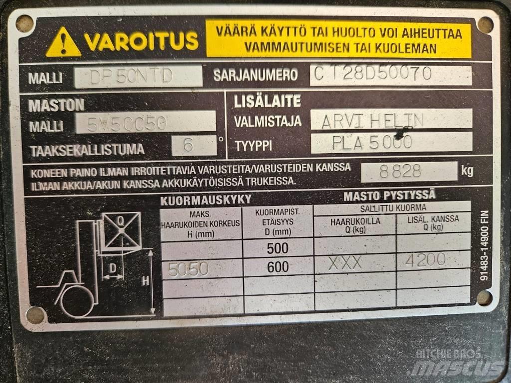 CAT DP 50 N Дизельні навантажувачі
