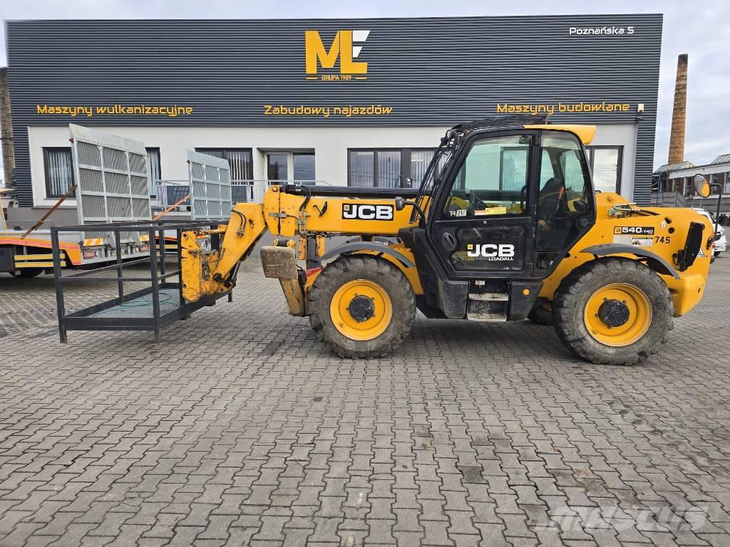 JCB 540-140 Телескопічні навантажувачі