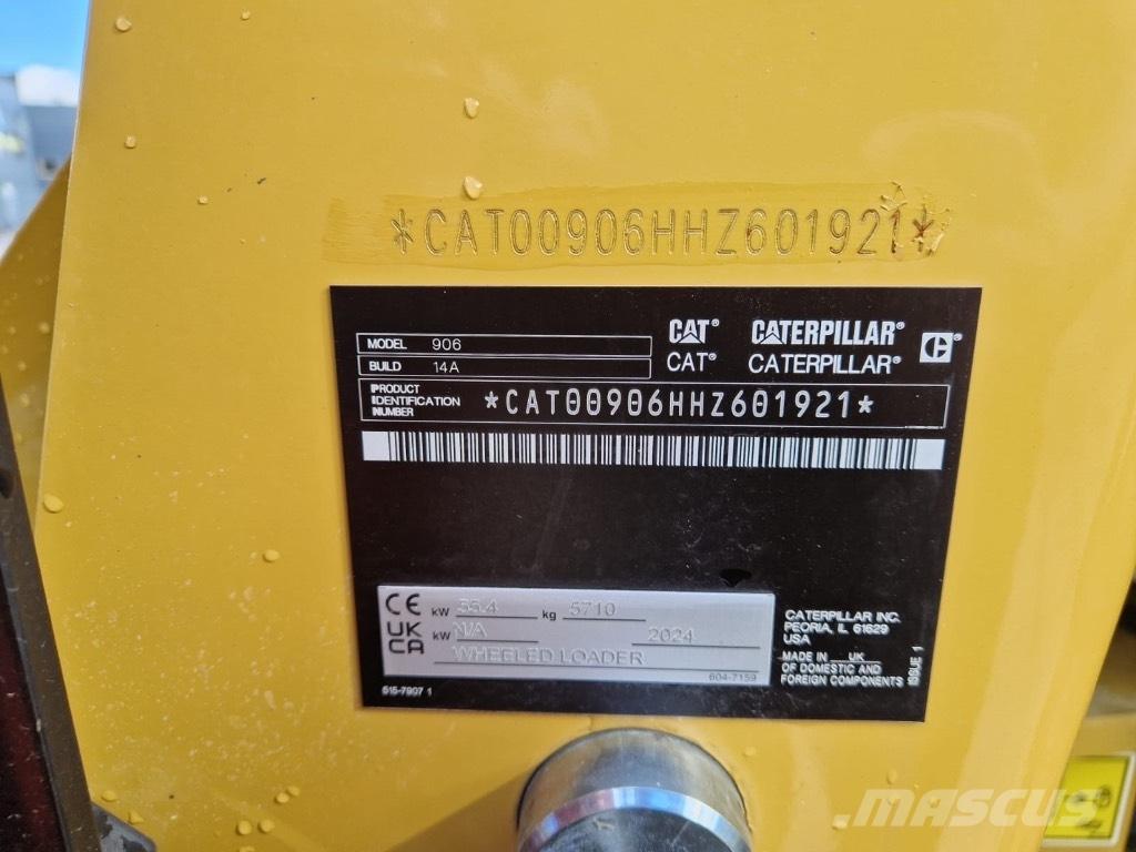 CAT 906 Фронтальні навантажувачі