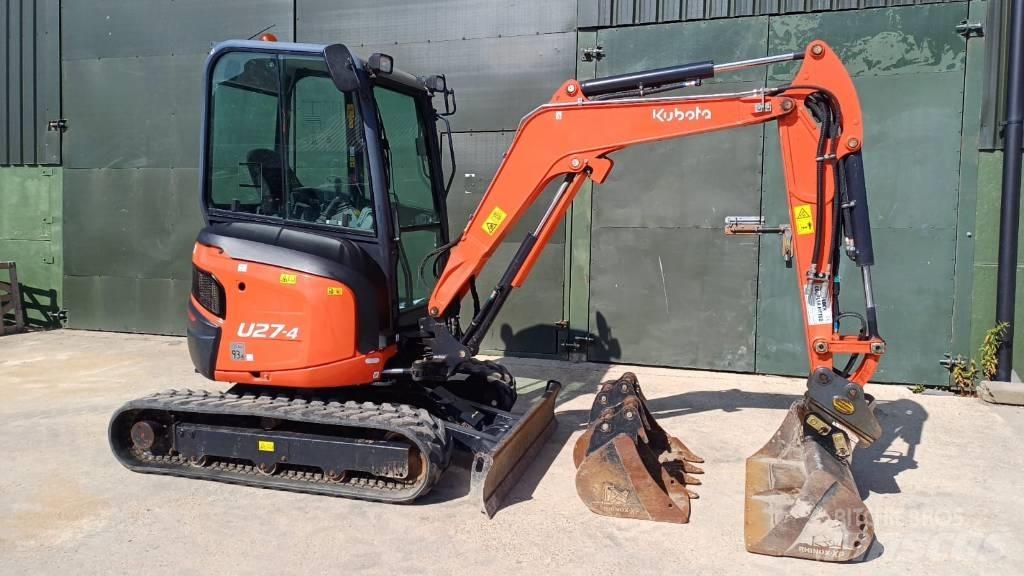 Kubota U 27-4 Міні-екскаватори < 7т