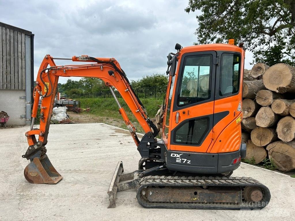 Doosan DX 27 Z Міні-екскаватори < 7т