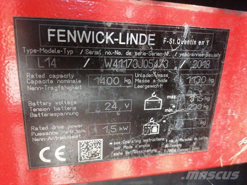 Linde L14 Ручний візок