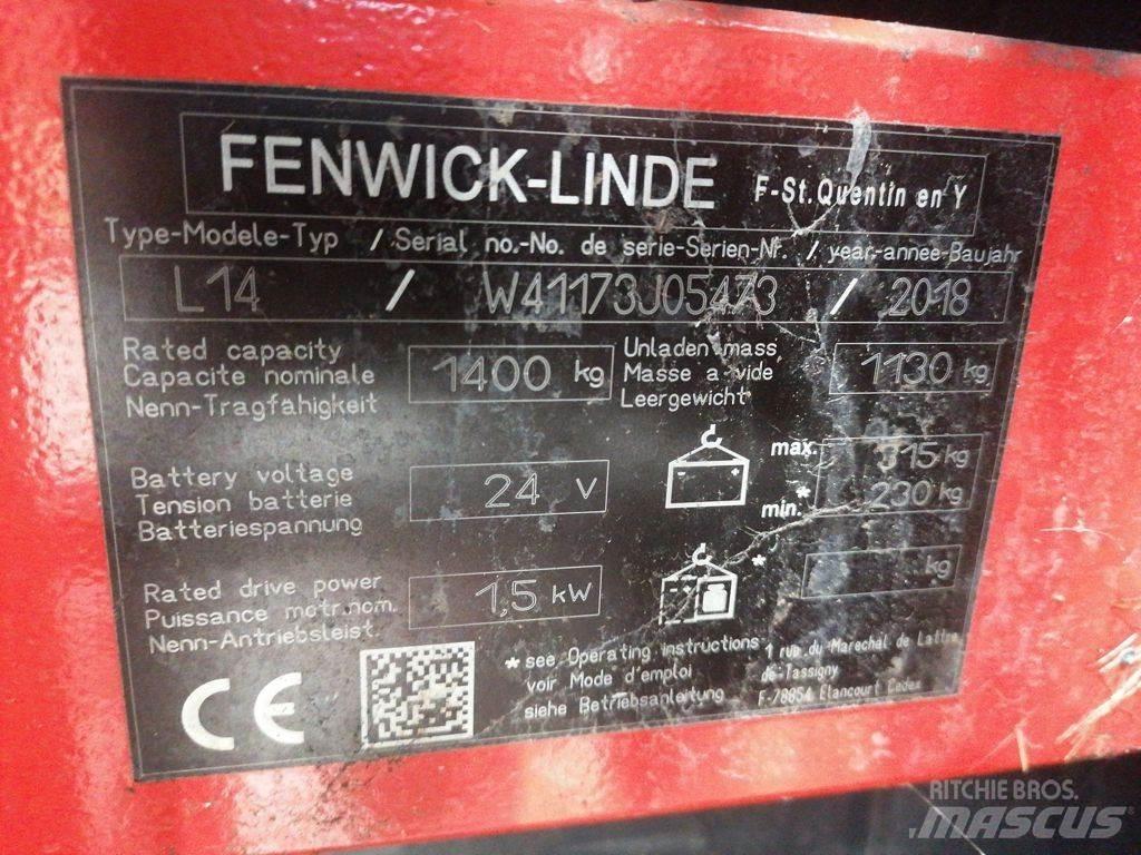 Linde L14 Ручний візок