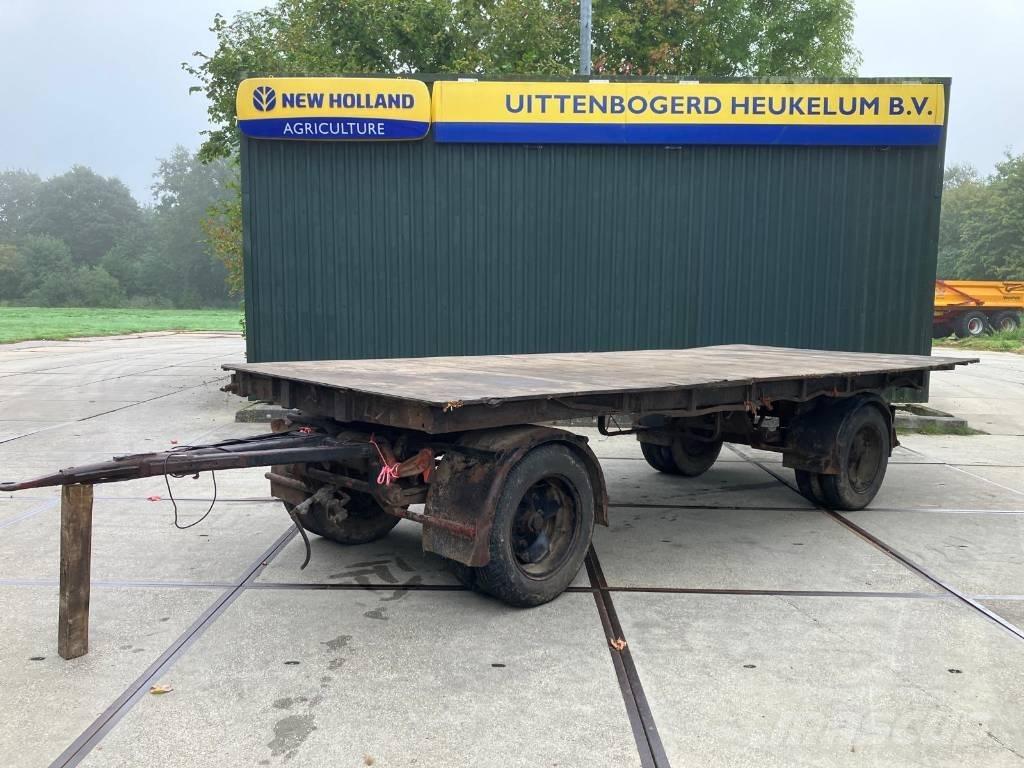 DAF balenwagen Причепи-платформи/бокове розвантаження