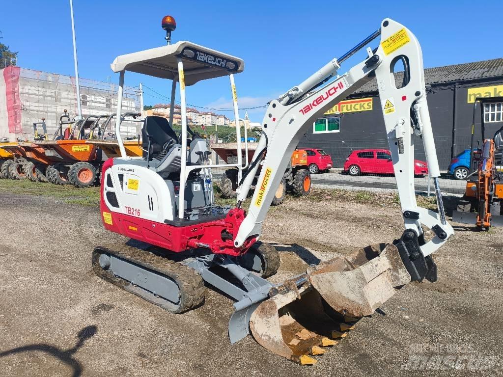 Takeuchi TB 216 Міні-екскаватори < 7т