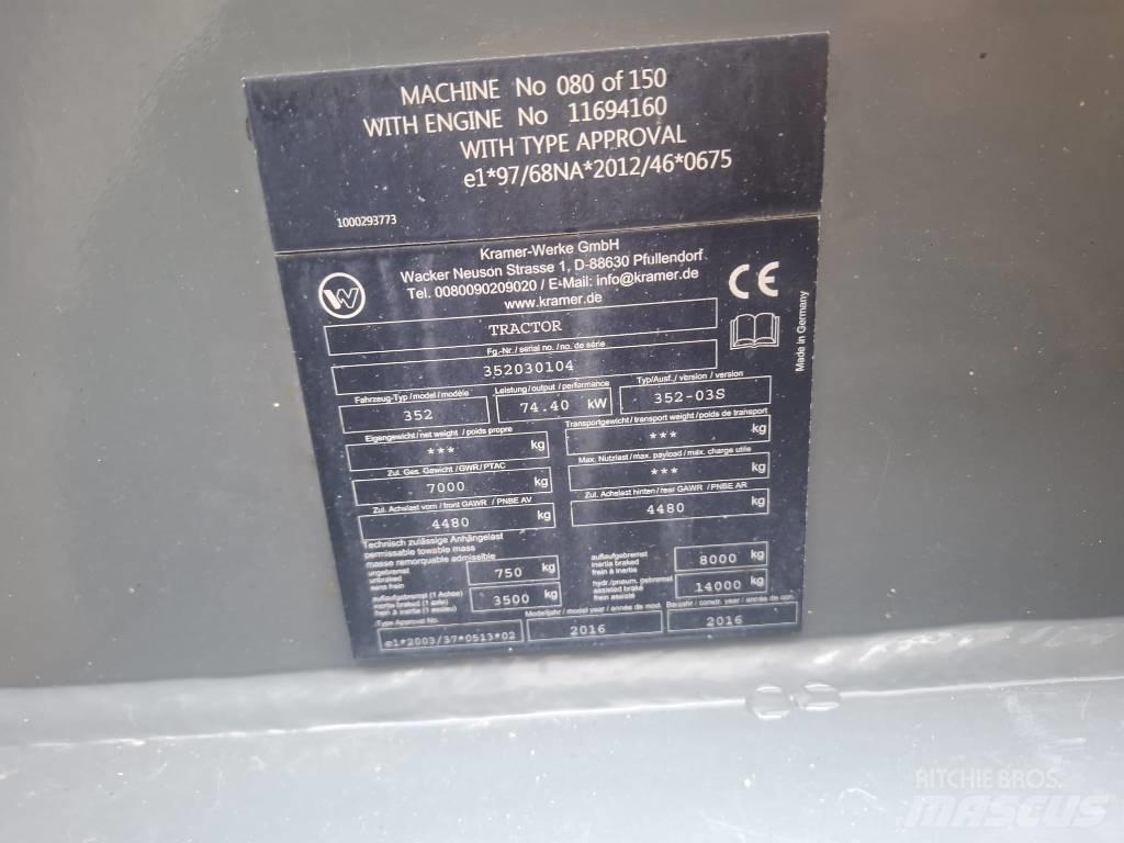Kramer 8105 Фронтальні навантажувачі